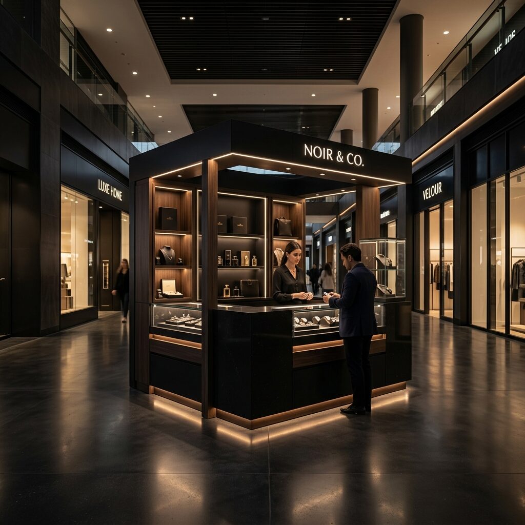 Quiosques para Shopping pela O11ZE Engenharia Integrada